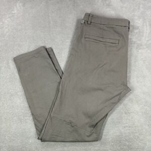 Lululemon Commission Pant Slim Oxford Mens 36x32 (Fits 38x32) Sand Preppy City